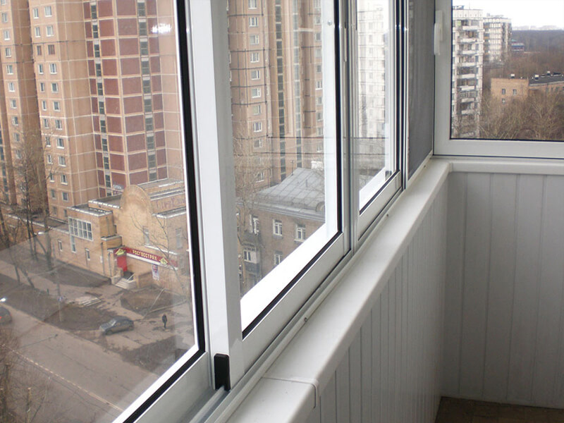 Купить раздвижные окна на балкон 3 метра